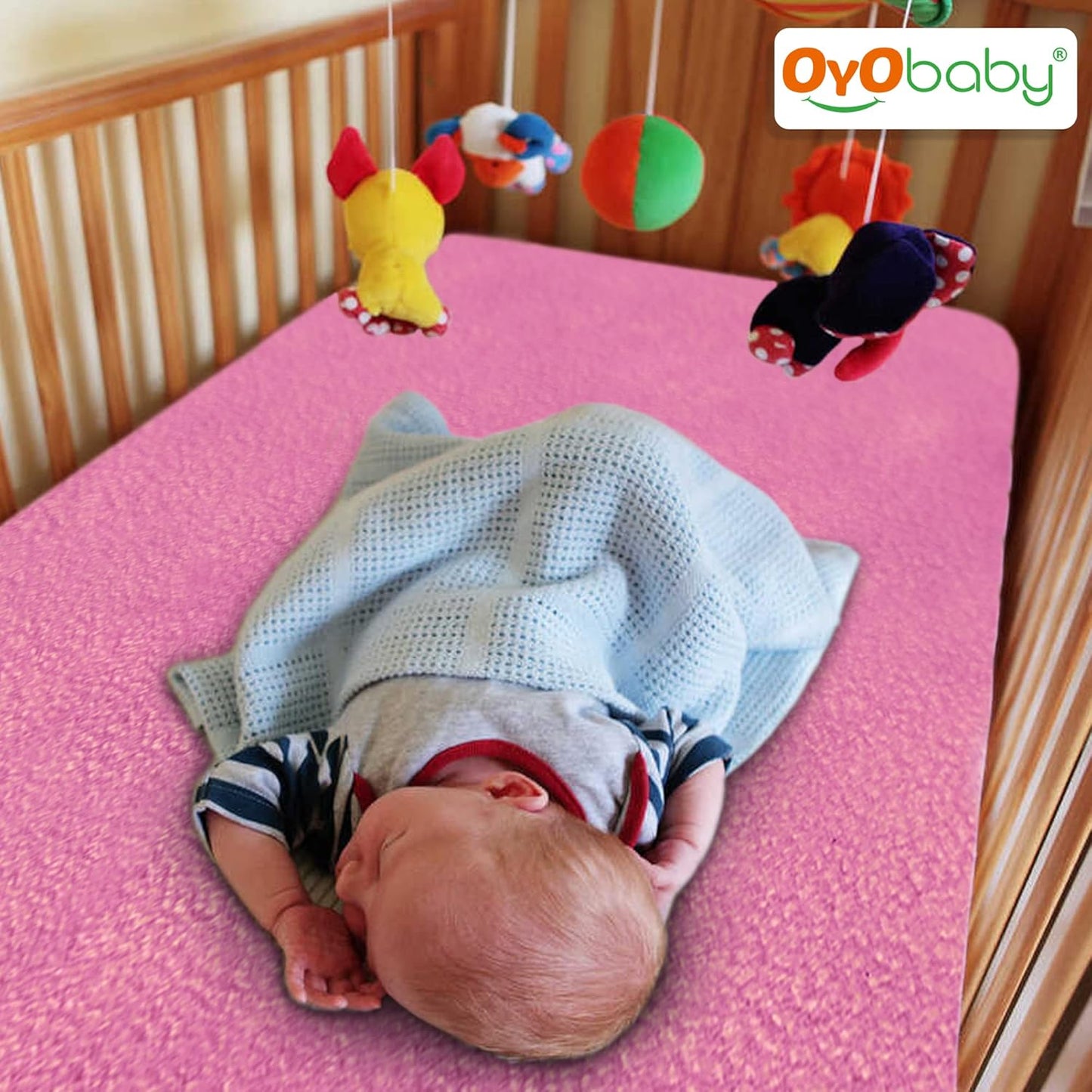 Baby Waterproof Baby Bed Protector Wollen Blend Dry Sheets For New Born Babies | Reusable Mats | Cot & Bassinet Gift Pack, Size : 70Cm X 50Cm | Grey + Maroon.