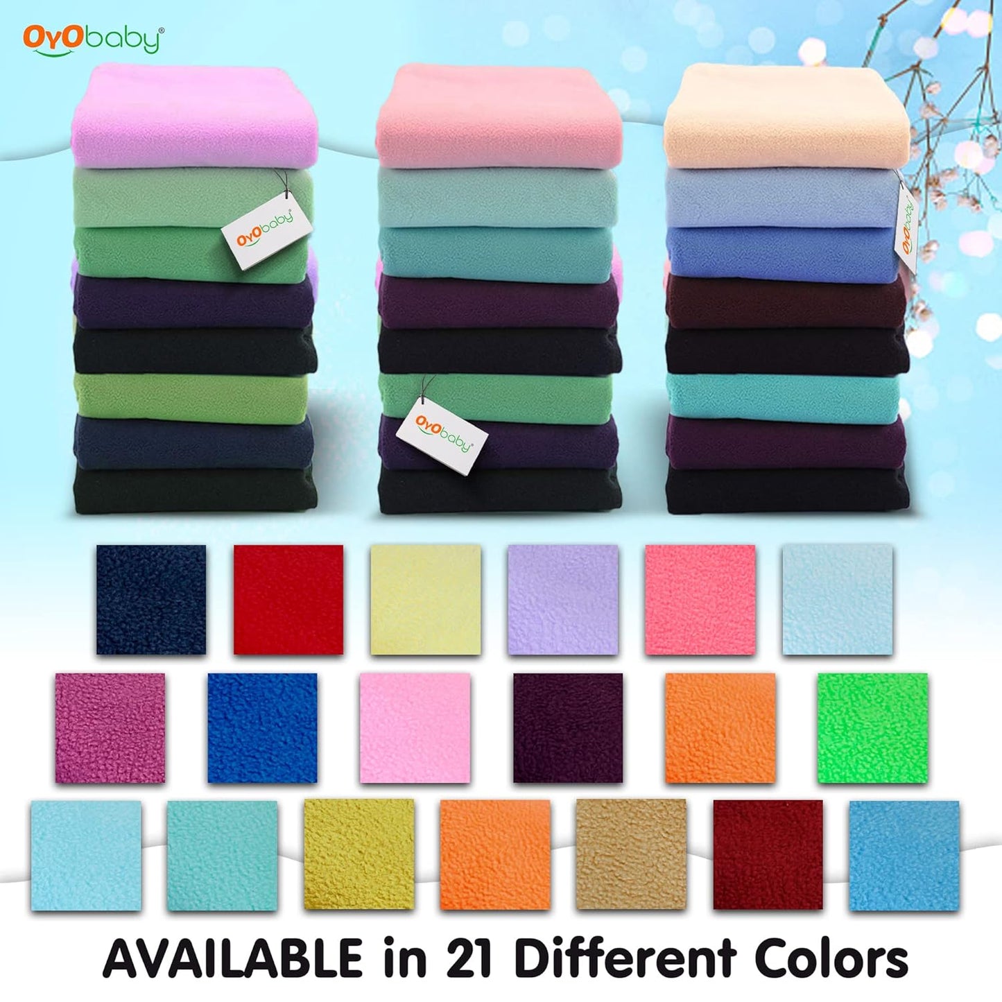 Dry Sheet for Baby, Baby Bed Protector, Waterproof Sheet, Small Size 50x70cm, Pack of 3, Salmon Rose, Royal Blue & Peach.